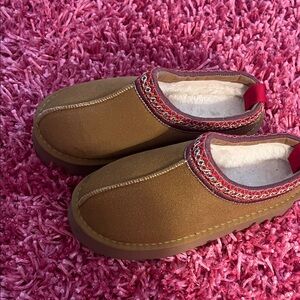 Elegant Brown Platform Slipper/Shoes
